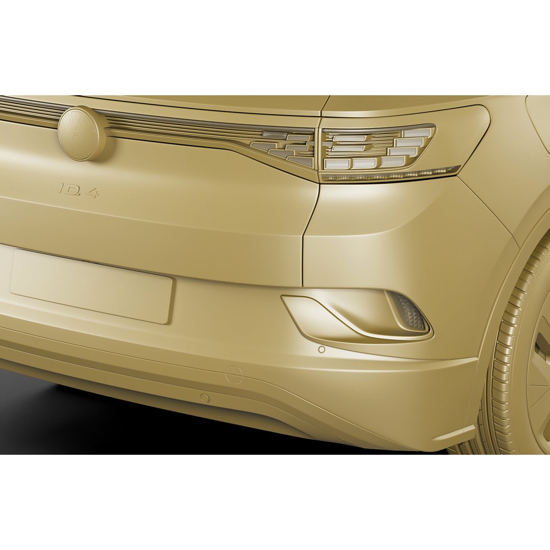 Volkswagen ID4 3D Model – Detailed SUV Asset, FBX, OBJ, Blender - View 24