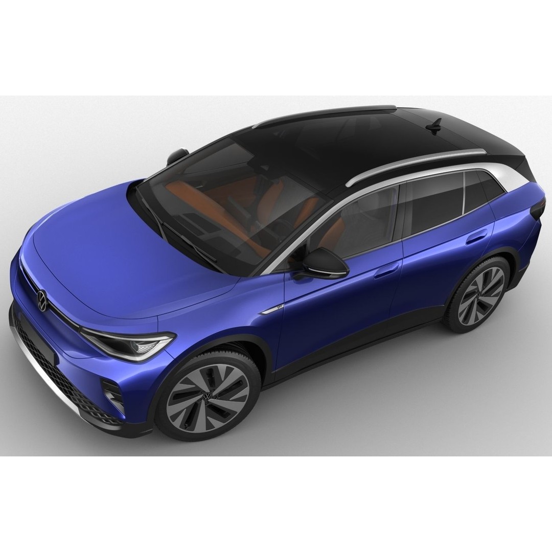Volkswagen ID4 3D Model – Detailed SUV Asset, FBX, OBJ, Blender - View 9