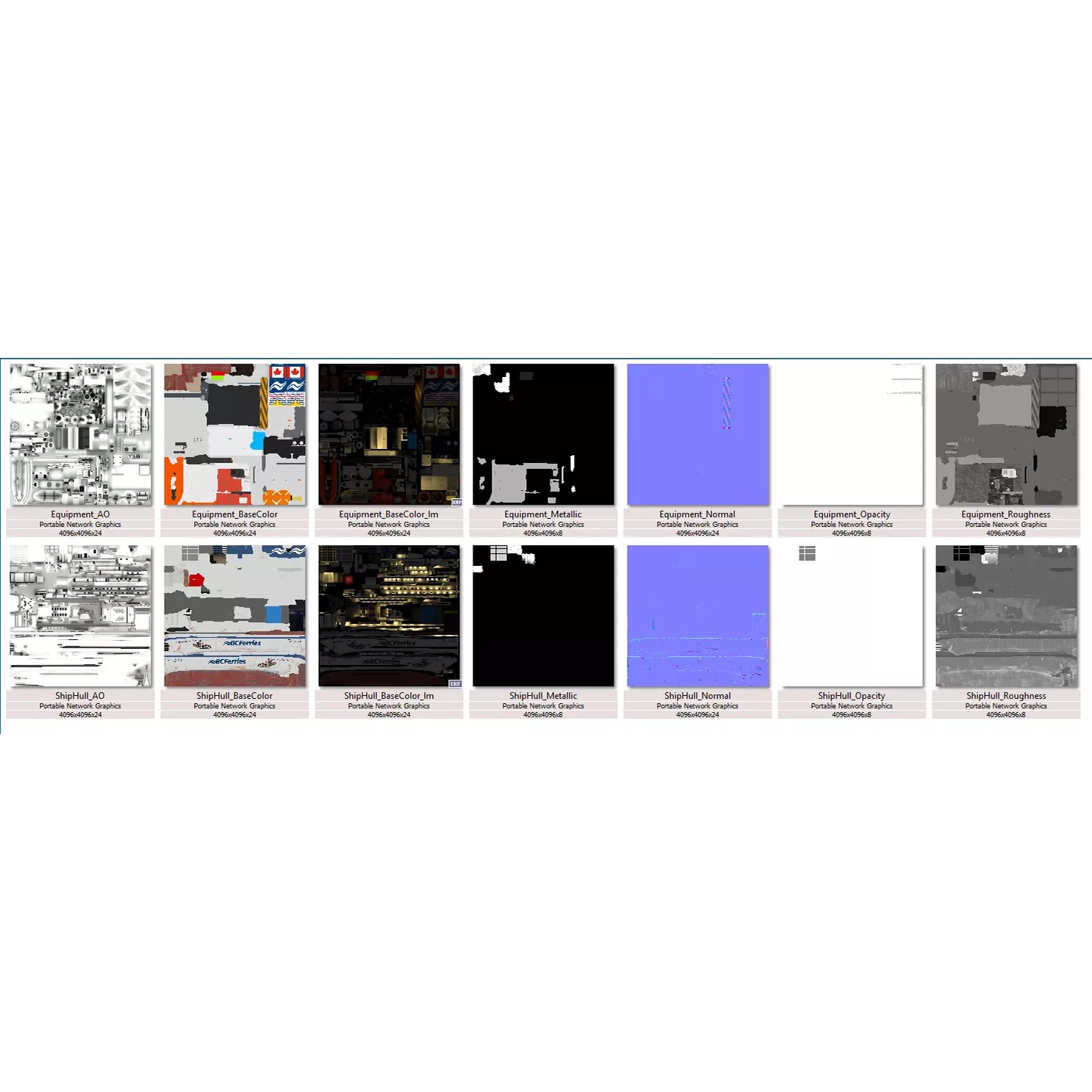 Passenger Ro-Ro Cargo Ship - Low-Poly Game-Ready 3D Model - View 25