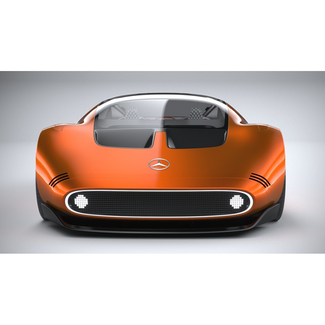 Mercedes-Benz Vision 111 Concept 3D Model – High Poly PBR Asset, FBX - View 15