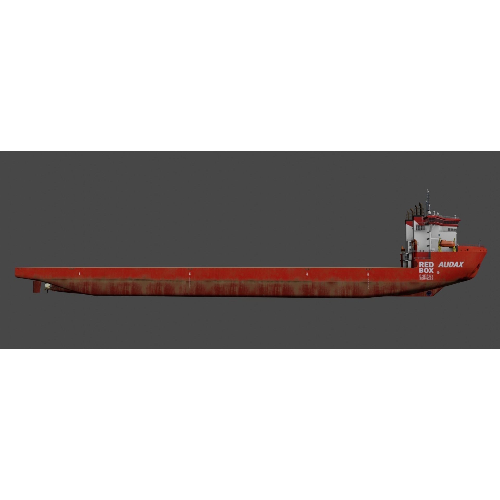 Heavy Load Carrier Audax - Low-Poly 3D Model - View 12