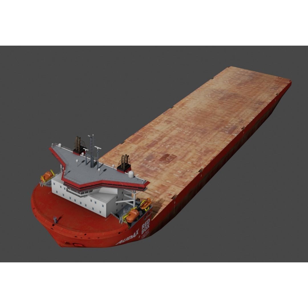 Heavy Load Carrier Audax - Low-Poly 3D Model - View 4