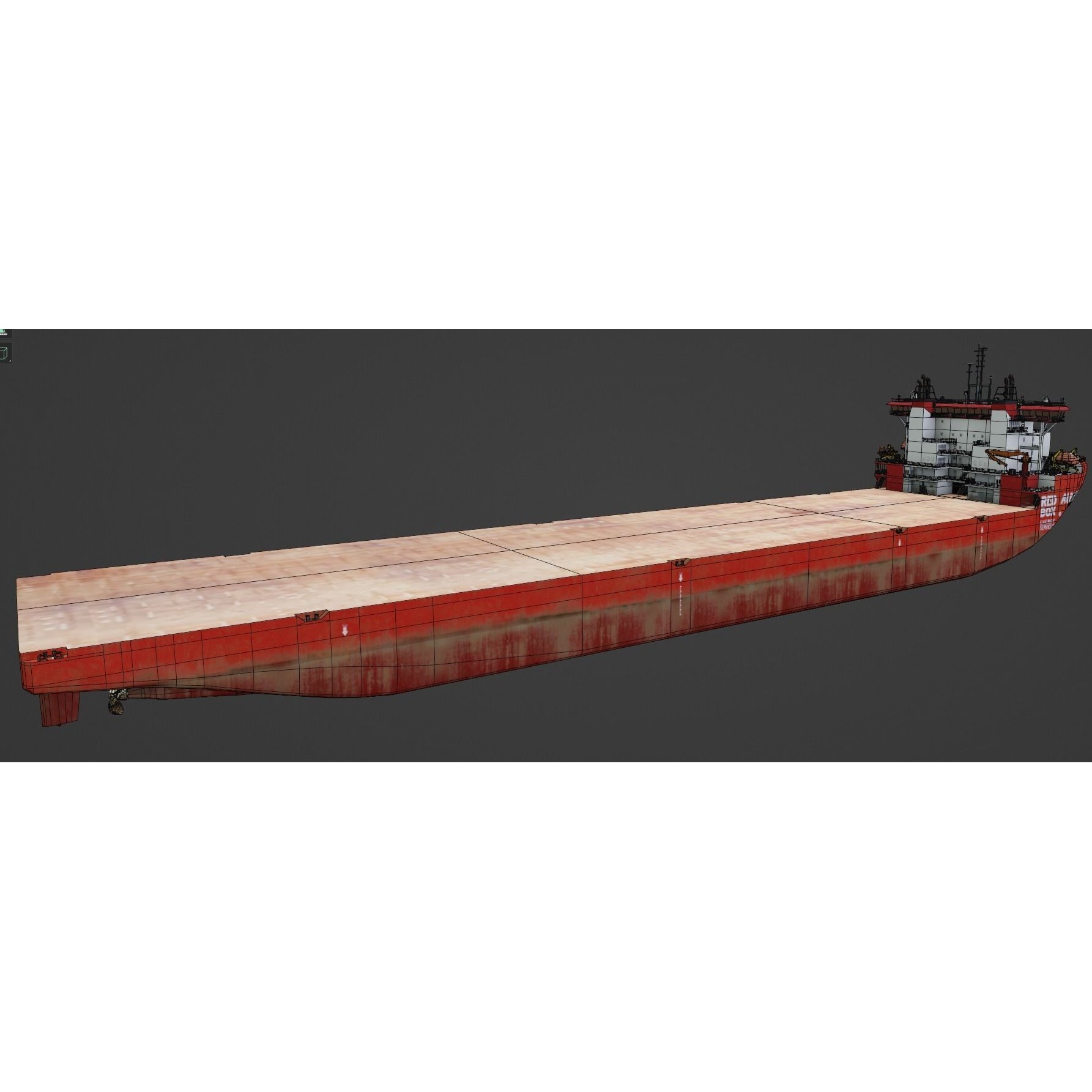 Heavy Load Carrier Audax - Low-Poly 3D Model - View 6