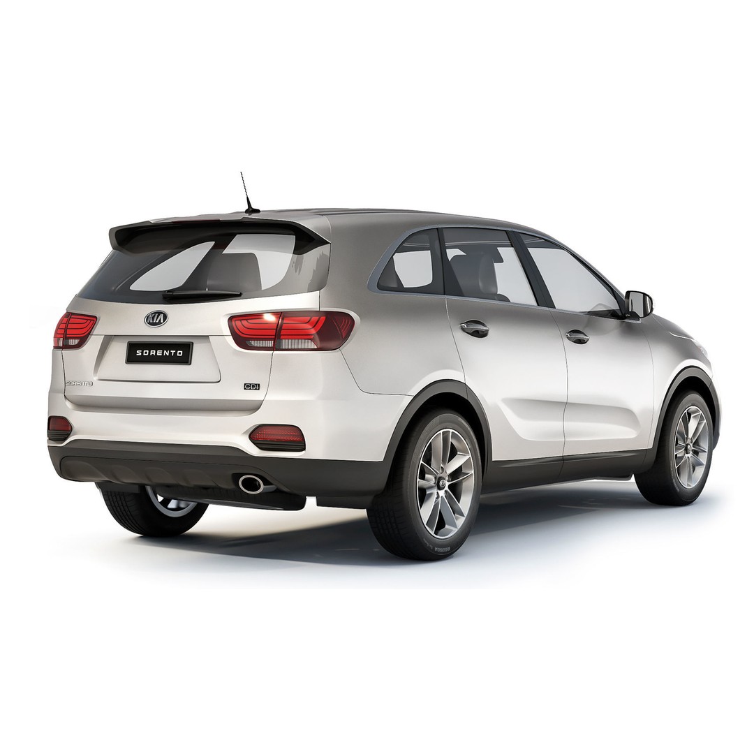KIA Sorento 3D Model – Detailed SUV Asset, FBX, Blender - View 3