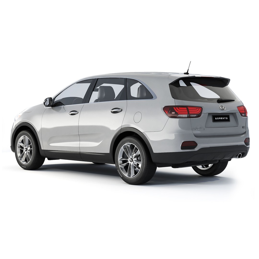 KIA Sorento 3D Model – Detailed SUV Asset, FBX, Blender - View 5