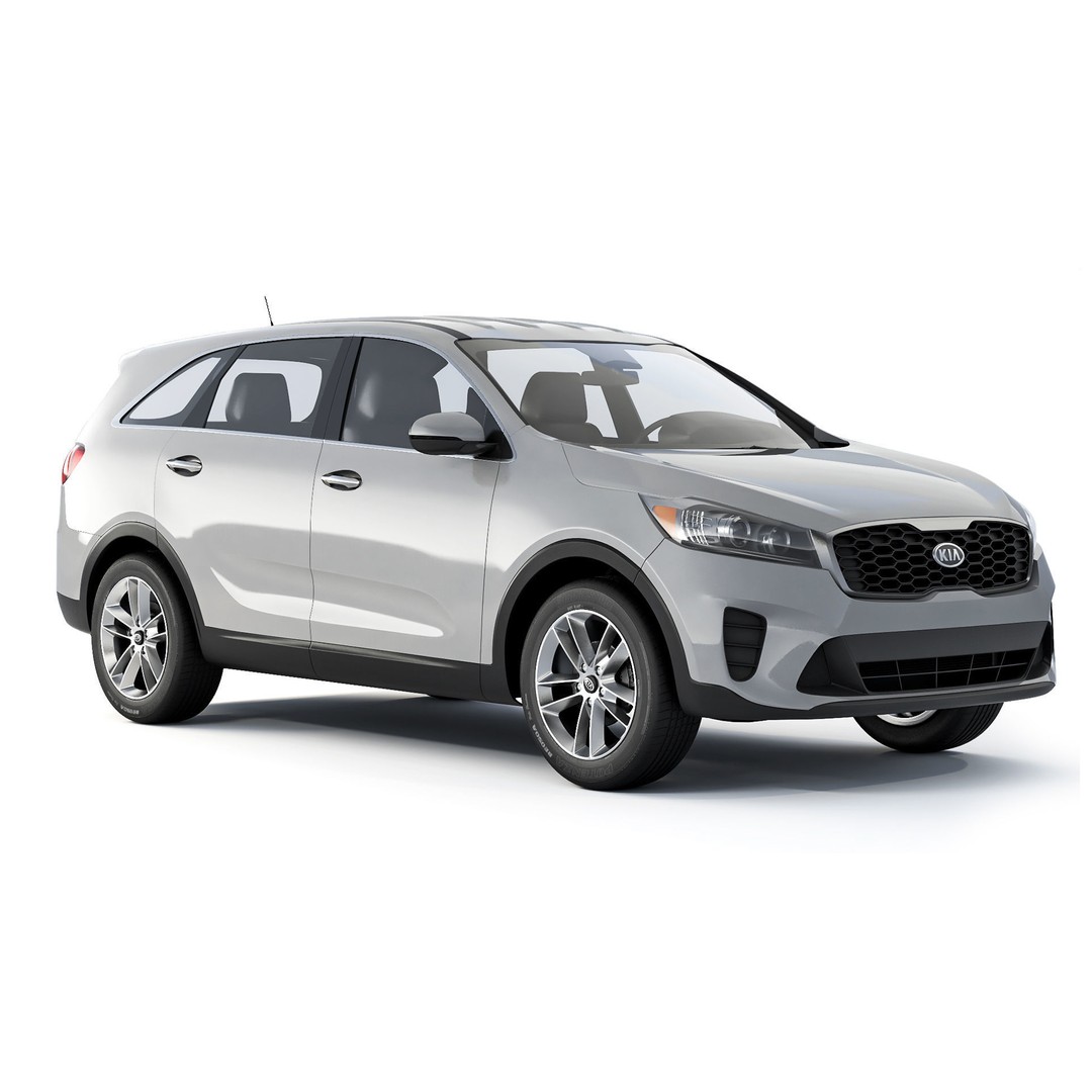 KIA Sorento 3D Model – Detailed SUV Asset, FBX, Blender - View 8