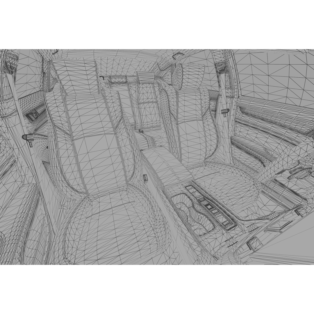 Honda Accord 3D Model – High Poly Interior, FBX & OBJ Formats