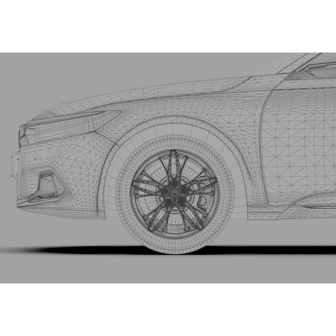 Honda Accord 3D Model – High Poly Interior, FBX & OBJ Formats - View 52
