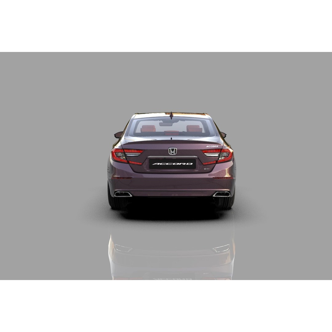 Honda Accord 3D Model – High Poly Interior, FBX & OBJ Formats - View 6