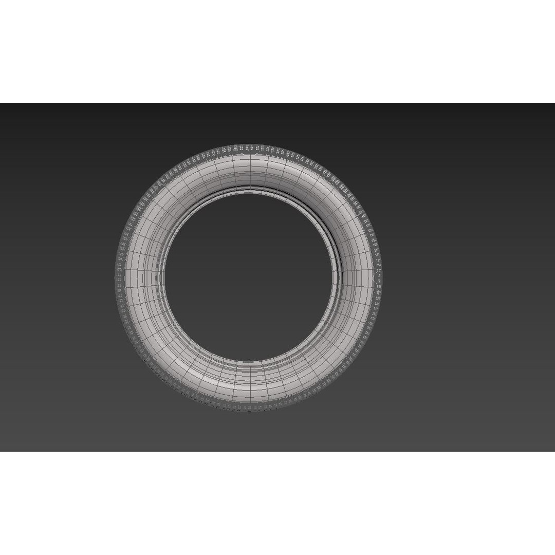 Bridgestone B250 Tire 3D Model – High Poly PBR Asset, FBX, Blender - View 12