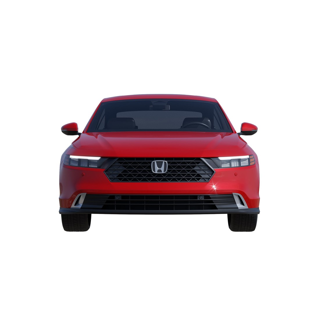 Honda Accord 2024 3D Model – High Poly Game Asset, FBX, PBR Textures - View 5