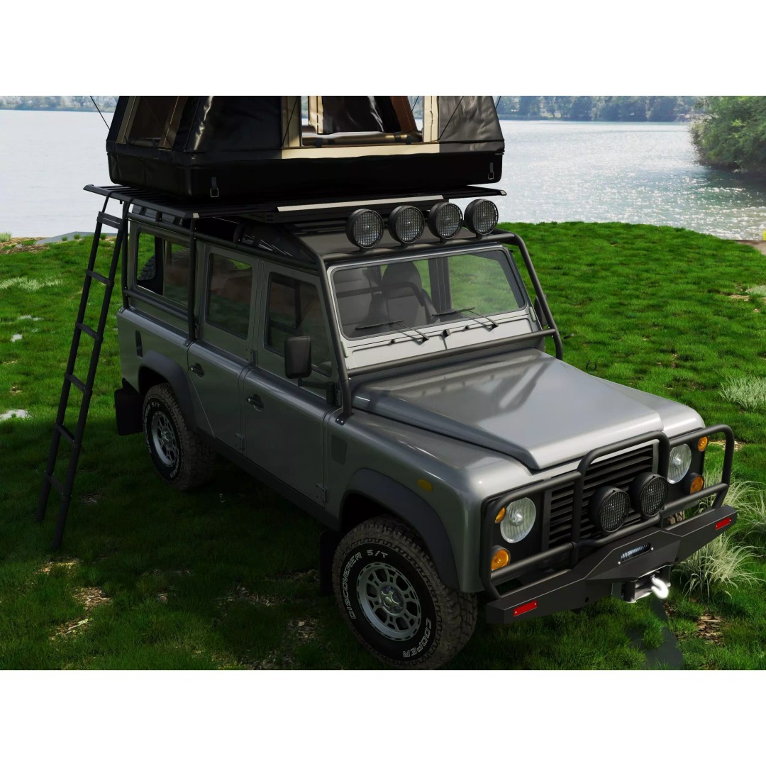 Land Rover Defender 110 3D Model – High-Poly Overlanding Asset, FBX - View 3