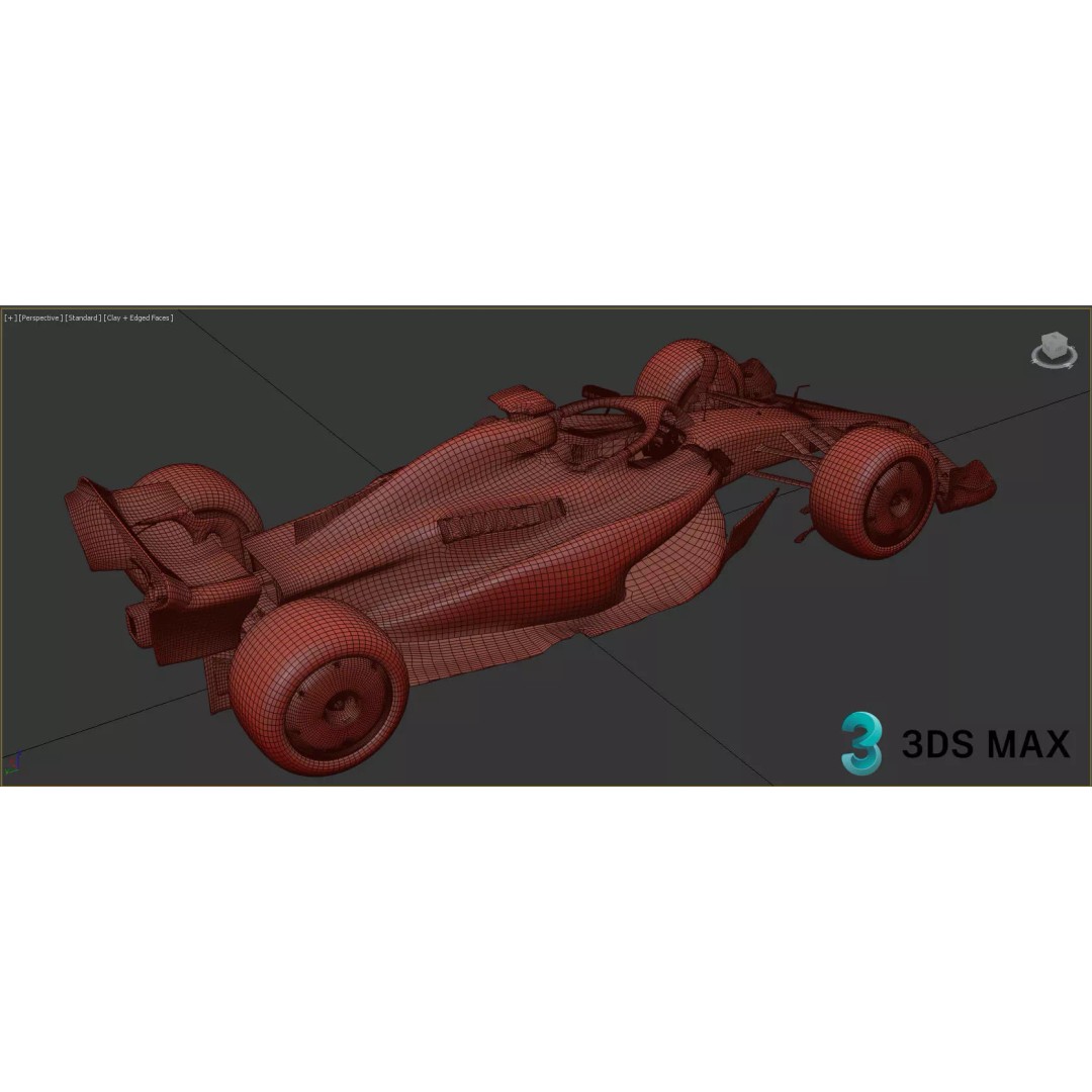 F1 Alpine A523 2023 3D Model – PBR Racing Car Asset, FBX, OBJ