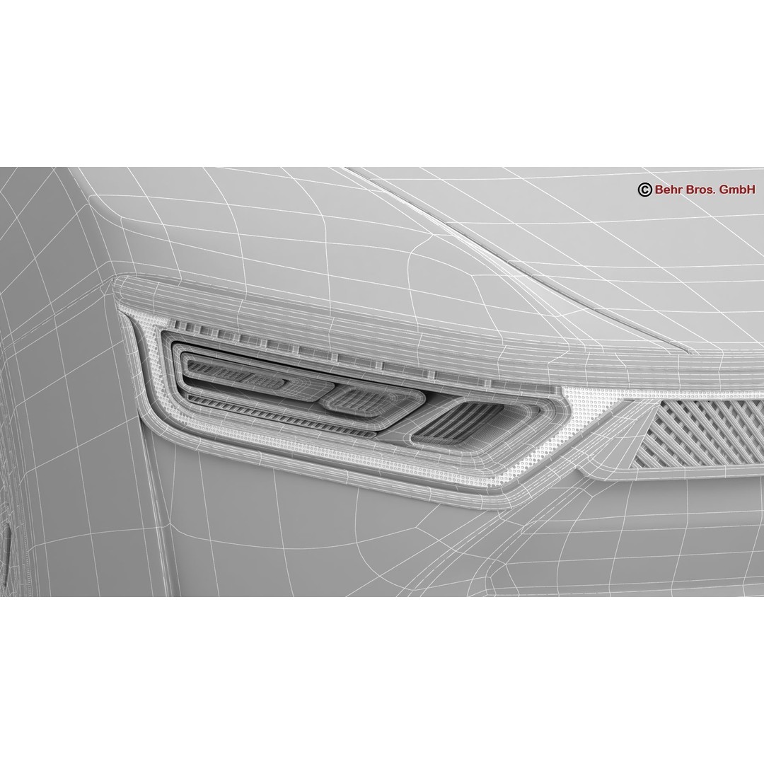 Generic Future EV 3D Model – High Poly Concept Car with Animated Features - View 26