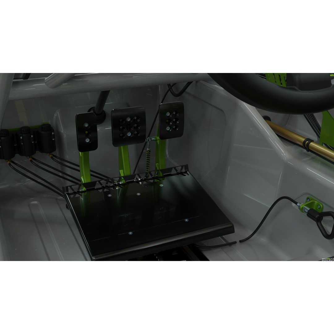 Rally Car Interior Parts 3D Model – High Poly Realistic Design, FBX - View 23