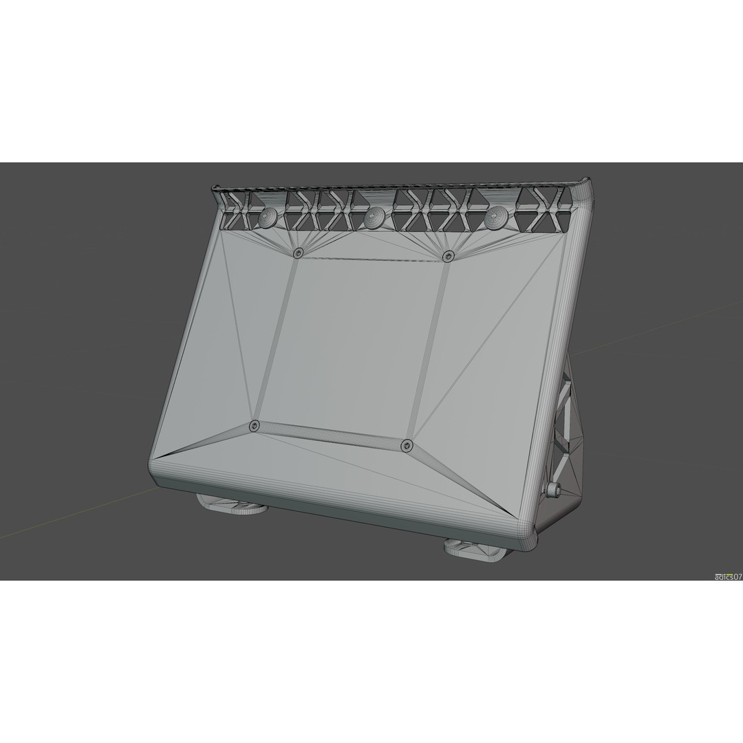 Rally Car Interior Parts 3D Model – High Poly Realistic Design, FBX - View 43