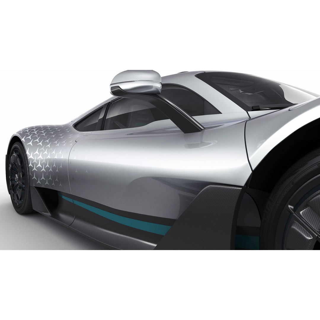 Mercedes-AMG One 3D Model – High Poly Sport Car with Multiple Formats - View 18