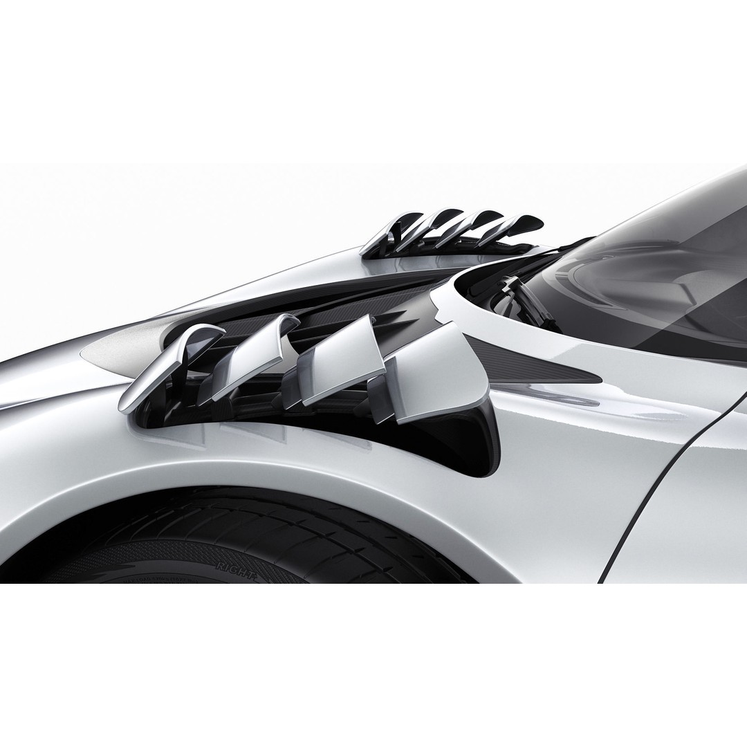 Mercedes-AMG One 3D Model – High Poly Sport Car with Multiple Formats - View 20