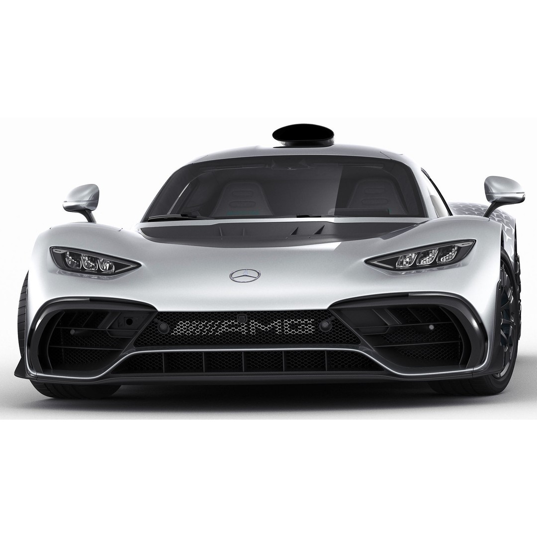 Mercedes-AMG One 3D Model – High Poly Sport Car with Multiple Formats - View 21