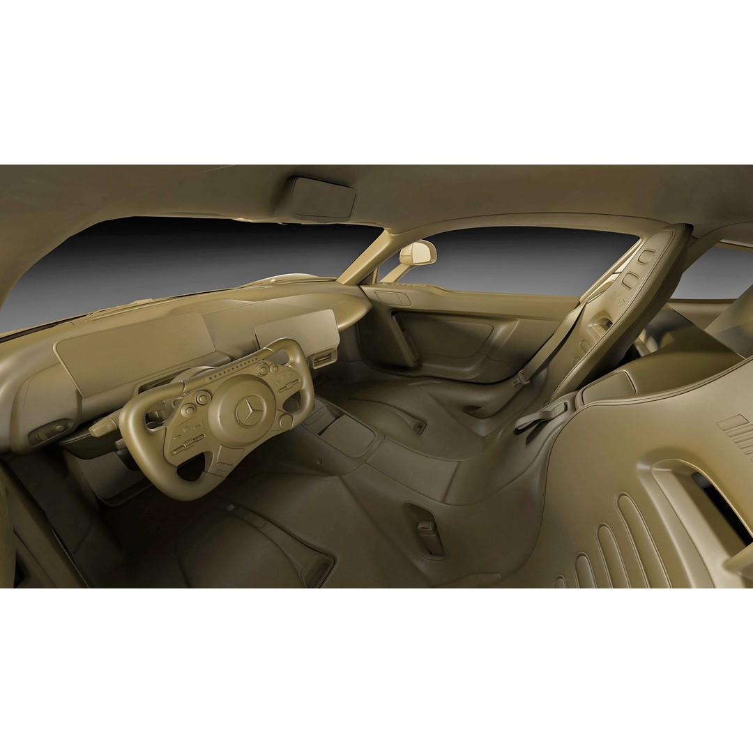 Mercedes-AMG One 3D Model – High Poly Sport Car with Multiple Formats - View 36