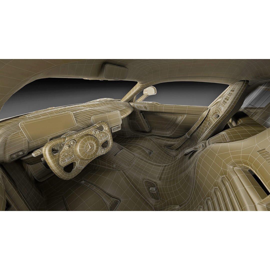 Mercedes-AMG One 3D Model – High Poly Sport Car with Multiple Formats - View 39