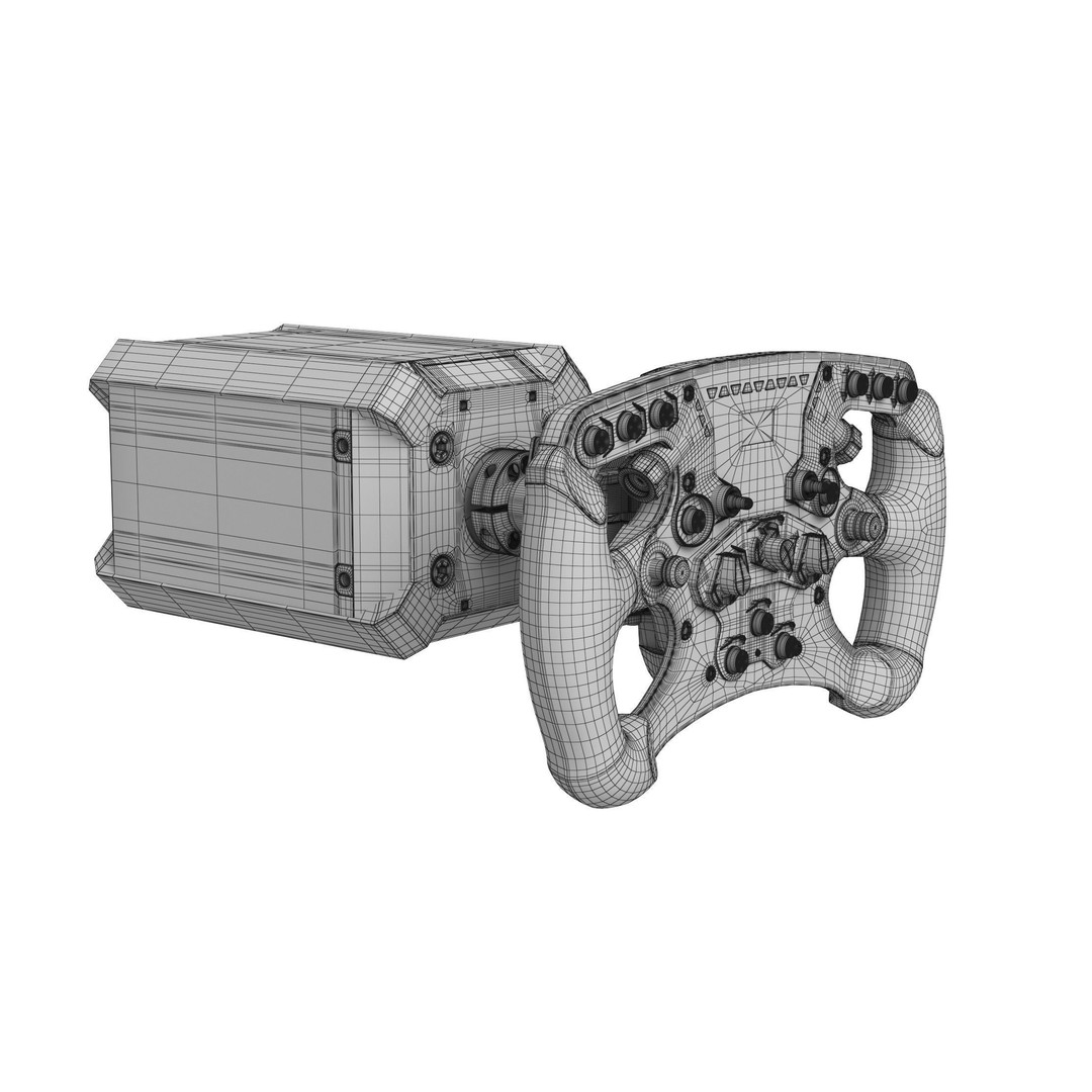 Playseat Formula Instinct F1 Edition Racing Chair 3D Model – High Poly Game Asset - View 42