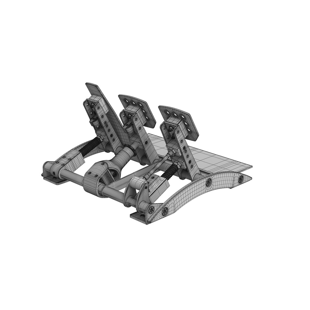 Playseat Formula Instinct F1 Edition Racing Chair 3D Model – High Poly Game Asset - View 45