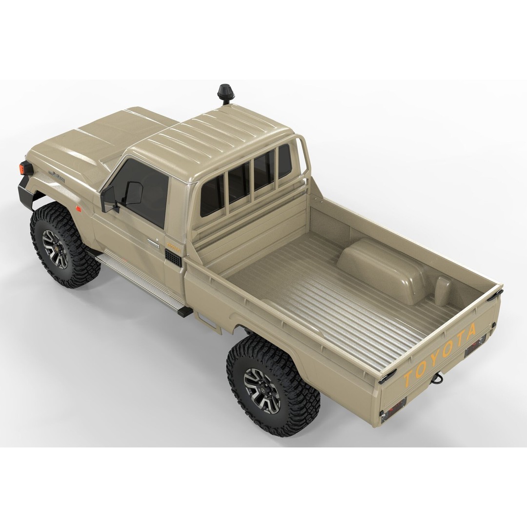 Toyota Land Cruiser S79 2024 3D Model – High Poly PBR Asset, FBX, OBJ - View 7