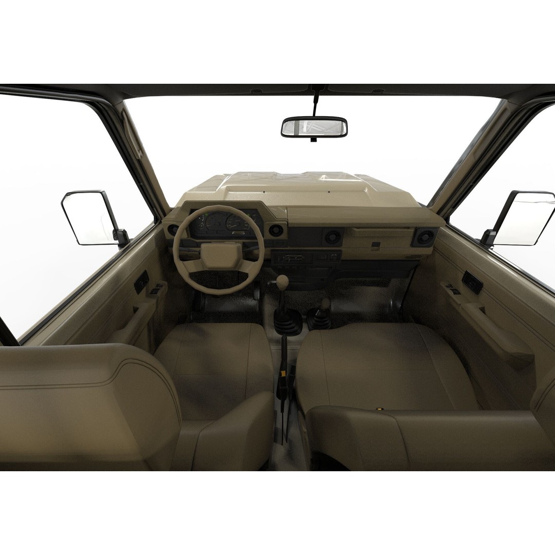 Toyota Land Cruiser S79 2024 3D Model – High Poly PBR Asset, FBX, OBJ - View 9