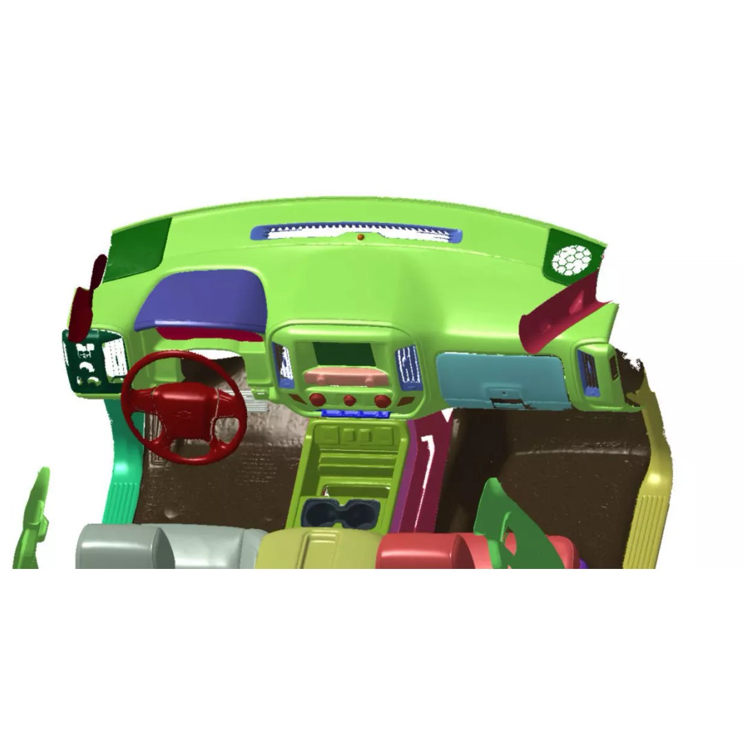 Chevrolet Silverado 1500 2014 Pickup 3D Model – High Detail STL Scan