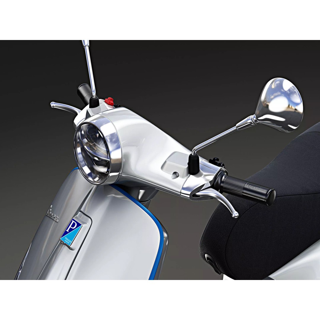 2020 Vespa Elettrica 3D Model – High Poly Game Asset, FBX, OBJ - View 10
