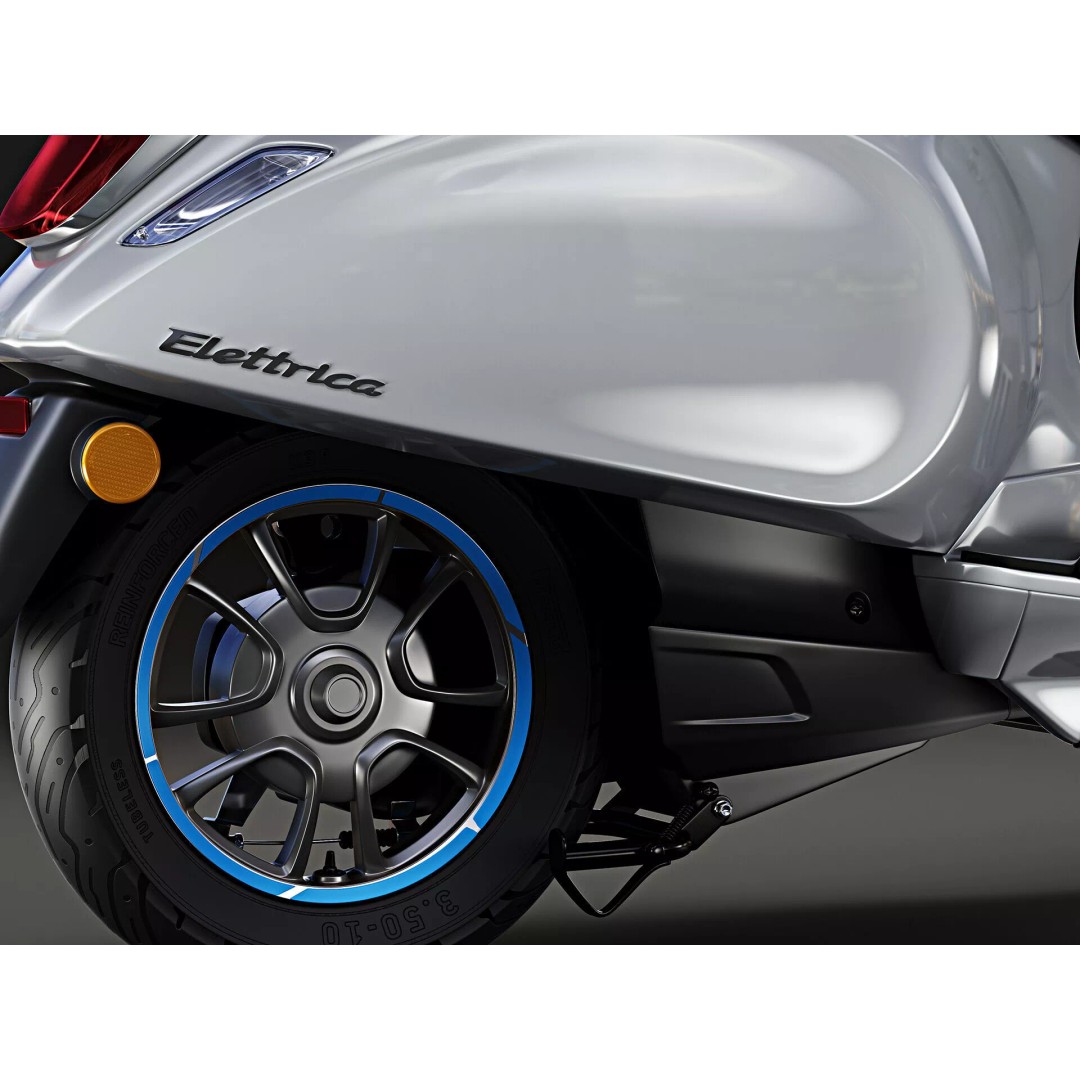 2020 Vespa Elettrica 3D Model – High Poly Game Asset, FBX, OBJ - View 13