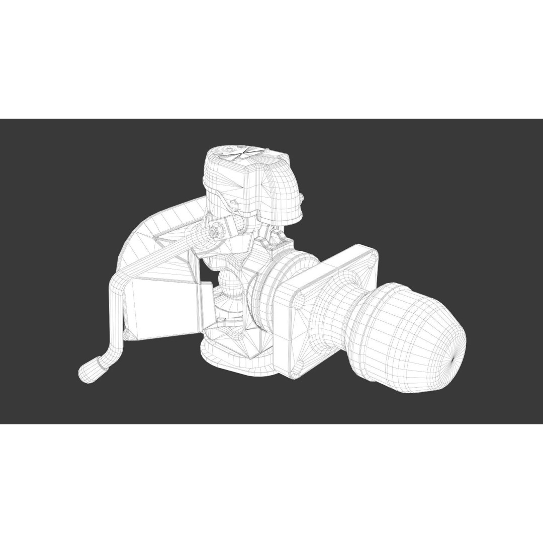 Hitch Truck 3D Model – Realistic Mid Poly Vehicle with PBR Textures - View 14