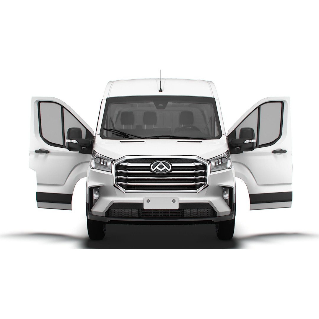 Maxus Deliver 9 Van 3D Model – HQ Interior, Real World Scale, FBX - View 8