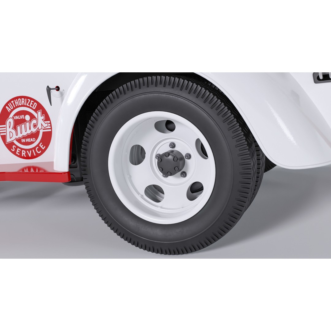 Chevrolet AK-Series COE Tow Truck 3D Model – High Poly Game Asset, FBX, OBJ - View 18