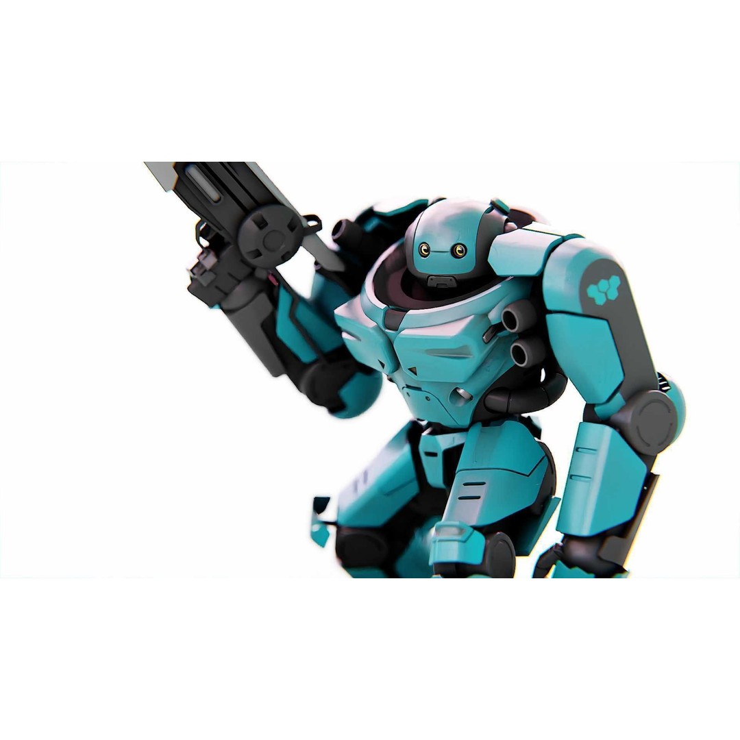 DOOM FIGHTER-V2 3D Model – Rigged Sci-Fi Character, Blender, FBX, OBJ - View 14