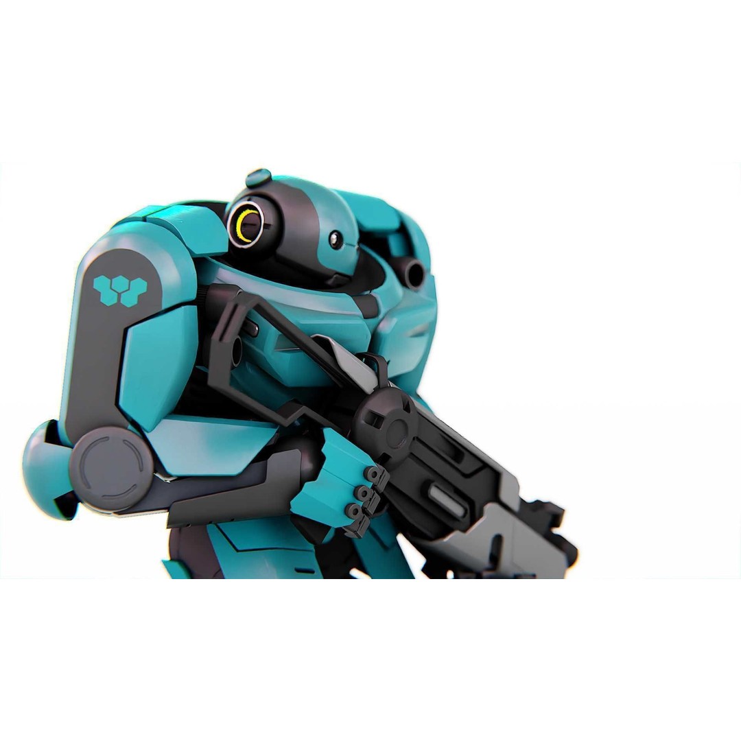 DOOM FIGHTER-V2 3D Model – Rigged Sci-Fi Character, Blender, FBX, OBJ - View 27