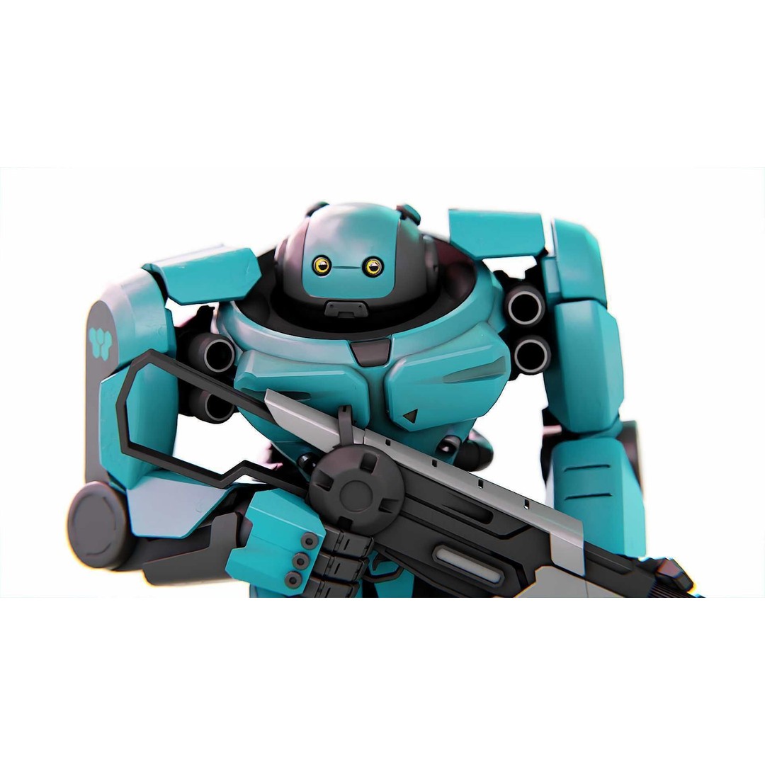 DOOM FIGHTER-V2 3D Model – Rigged Sci-Fi Character, Blender, FBX, OBJ - View 31