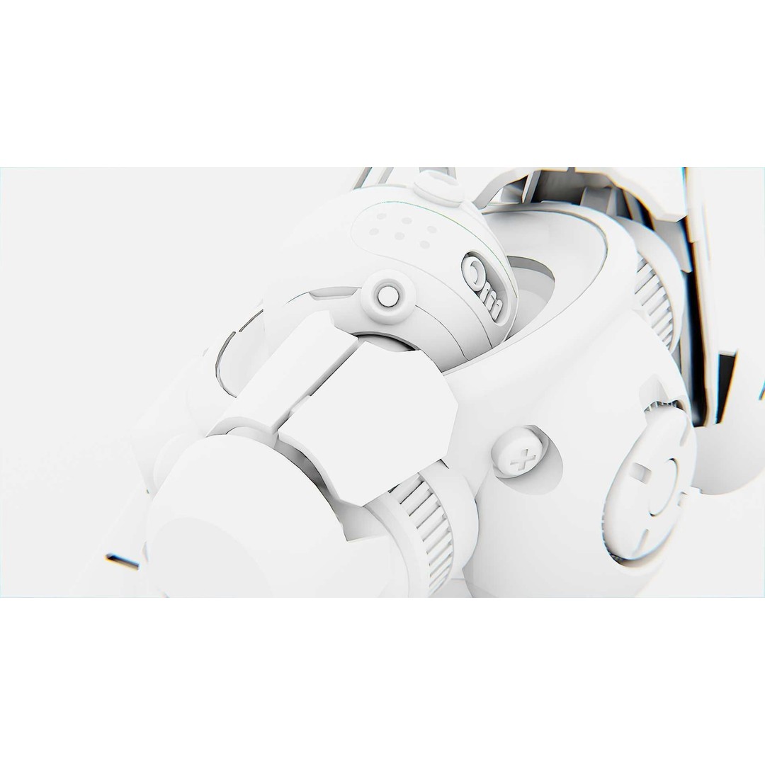 DOOM FIGHTER-V2 3D Model – Rigged Sci-Fi Character, Blender, FBX, OBJ - View 36