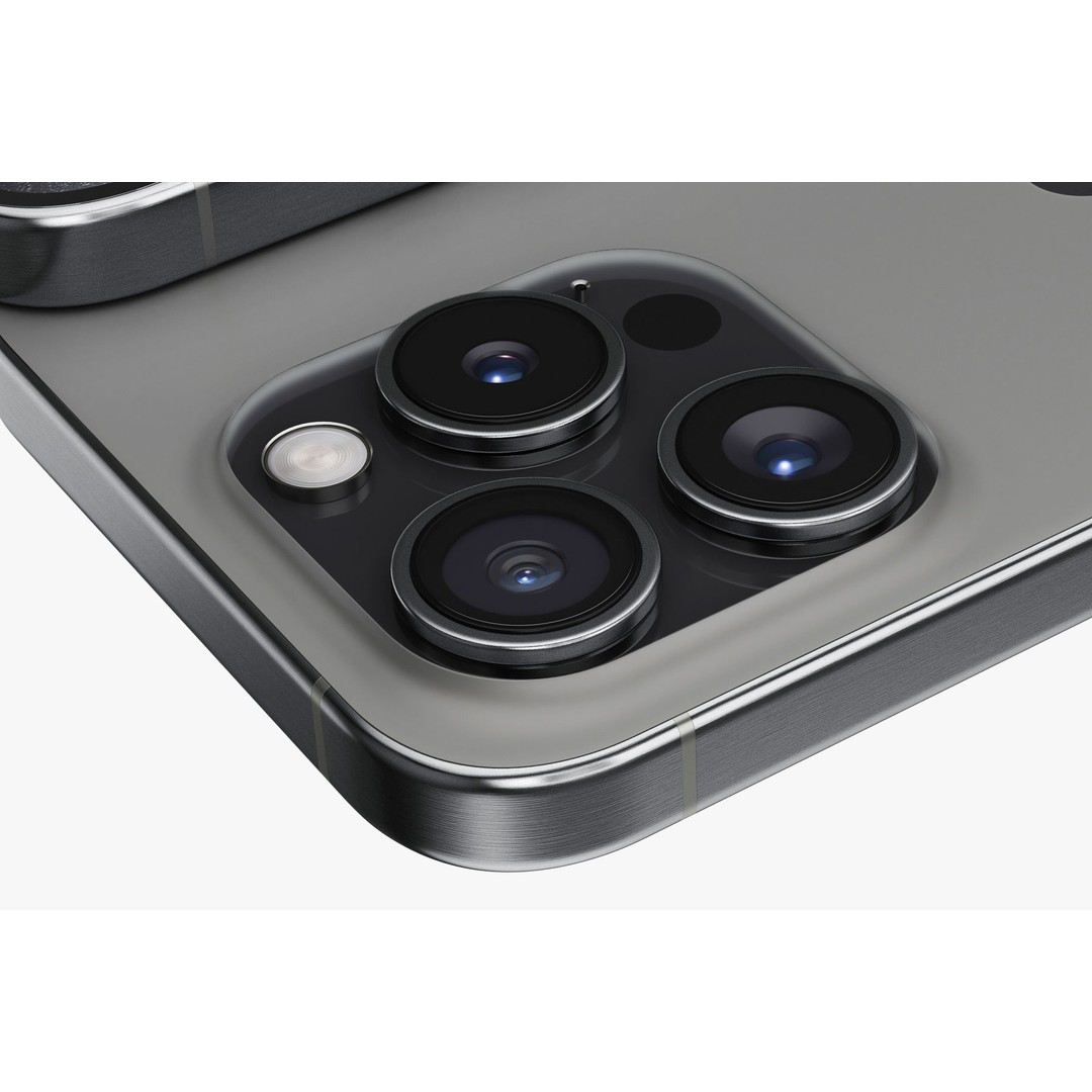 Apple iPhone 15 Pro 3D Model – Realistic PBR Asset, Multiple Formats - View 11