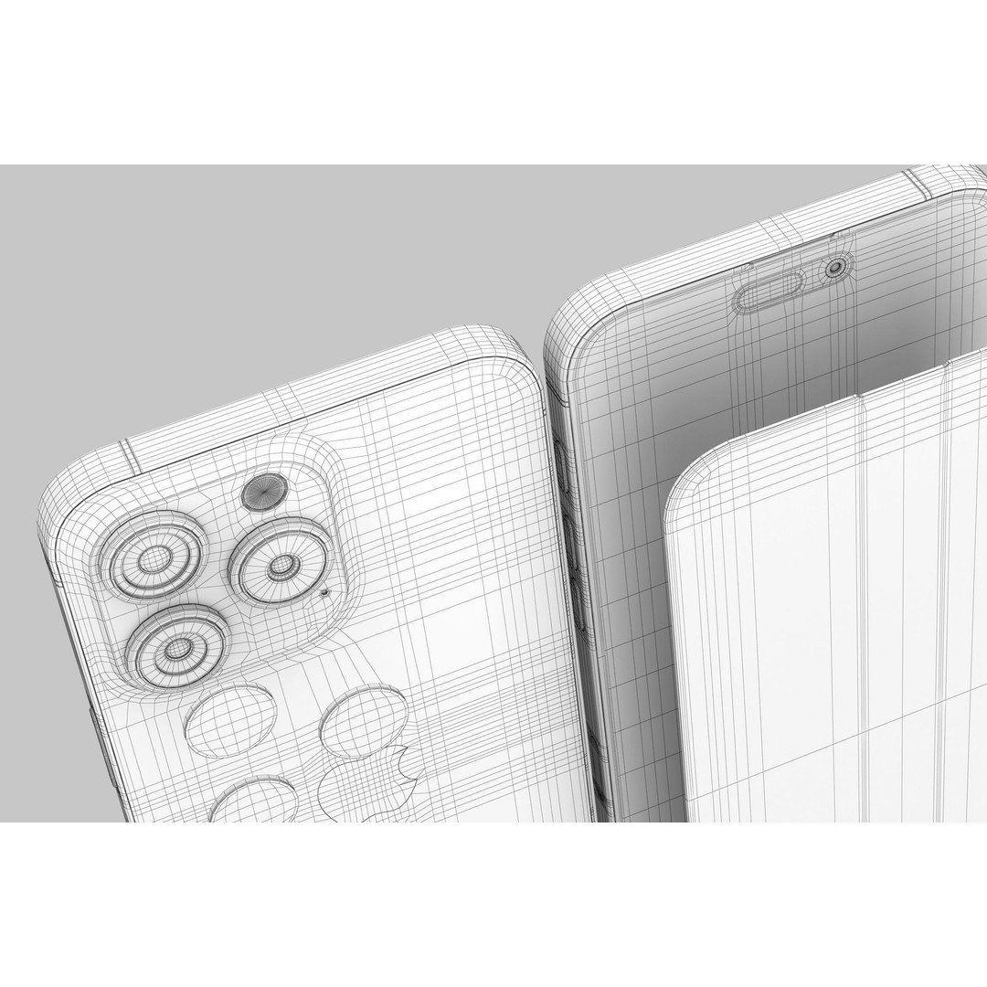 Apple iPhone 16 Pro Max 3D Model – Realistic Game-Ready Asset, FBX, OBJ - View 16