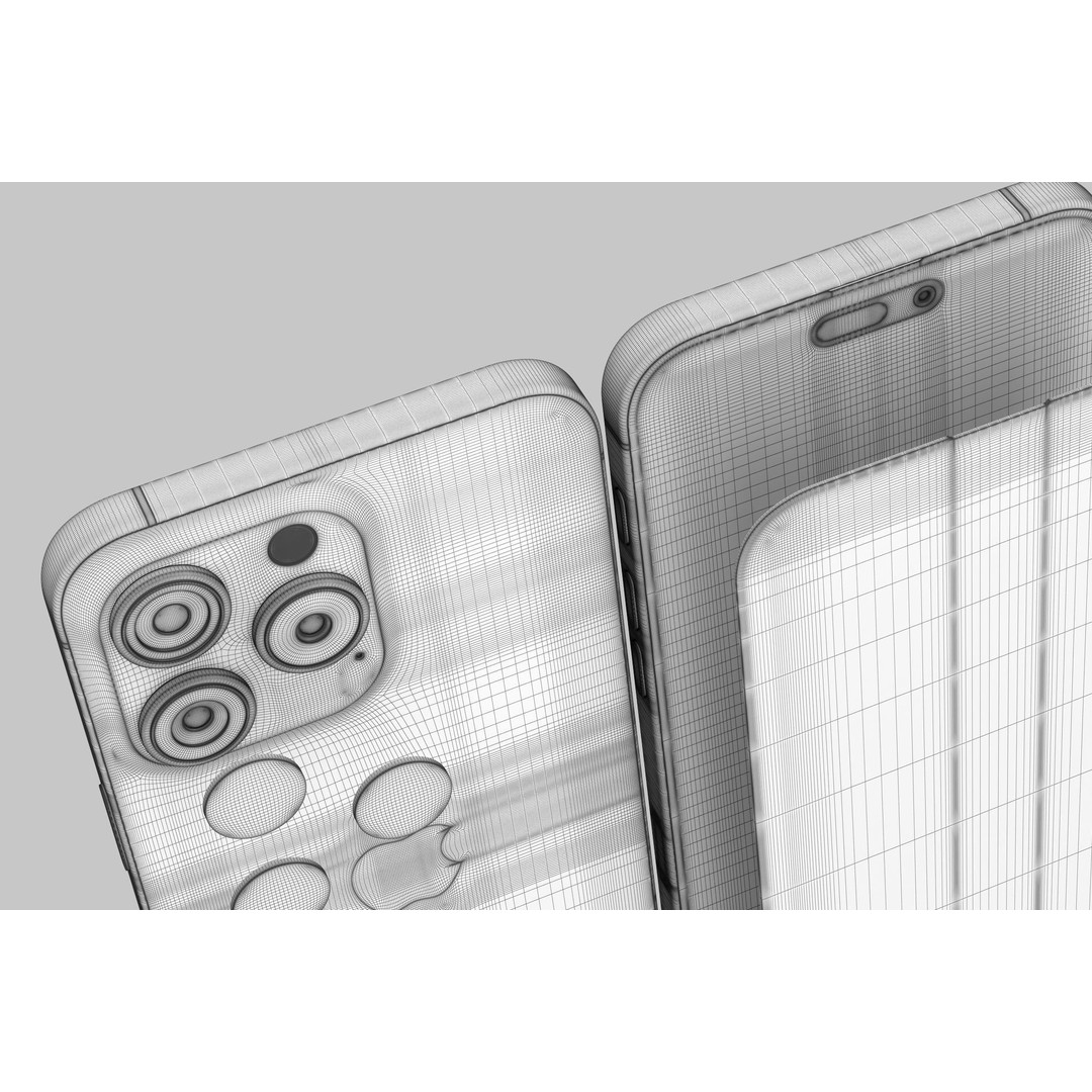 Apple iPhone 16 Pro Max 3D Model – Realistic Game-Ready Asset, FBX, OBJ - View 17
