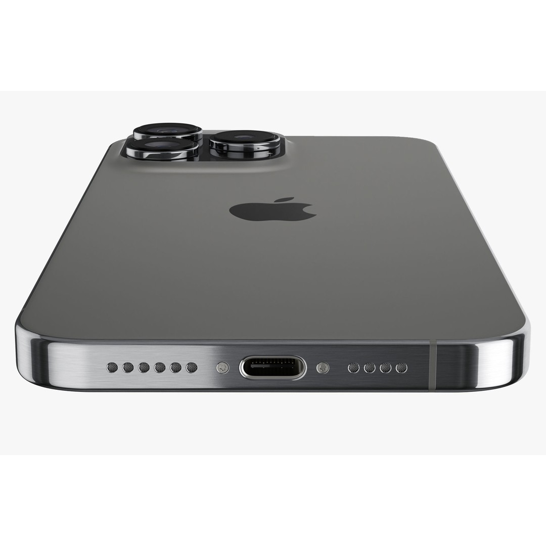 Apple iPhone 16 Pro Max 3D Model – Realistic Game-Ready Asset, FBX, OBJ - View 9