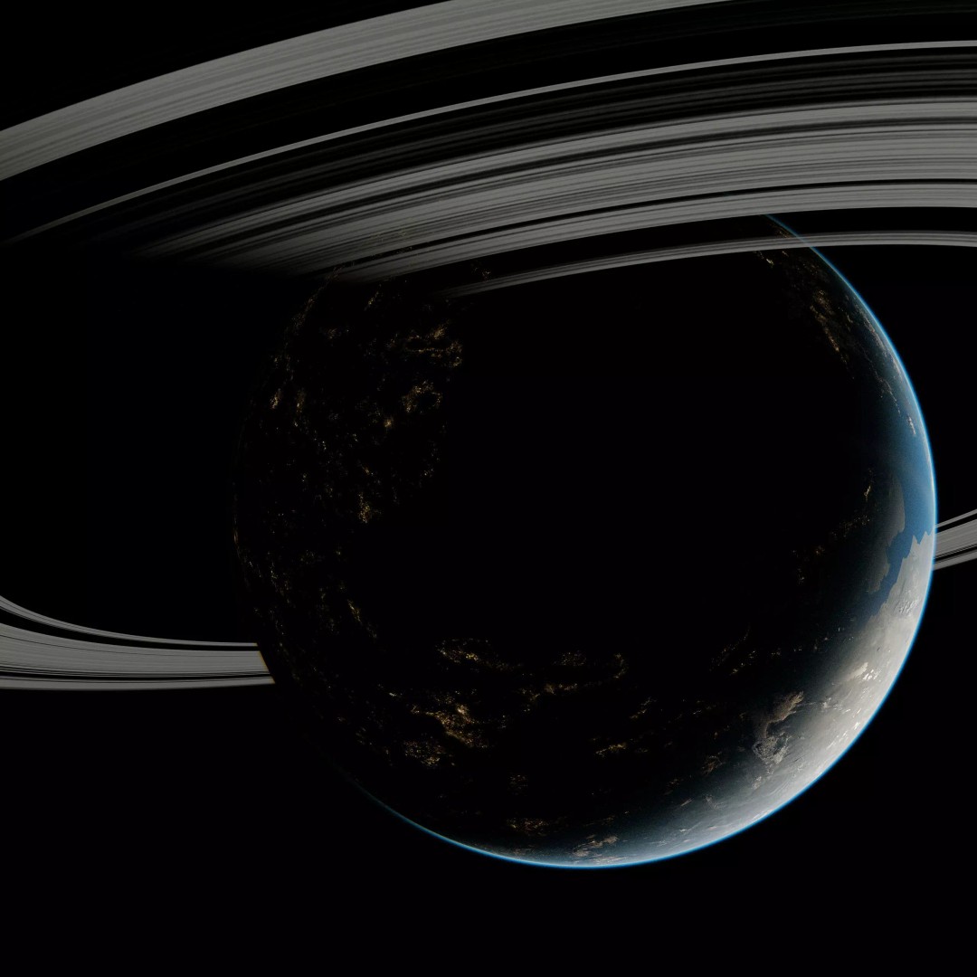 Planet Europa 3D Model – Ultra-Realistic Space Asset, Blender - View 11