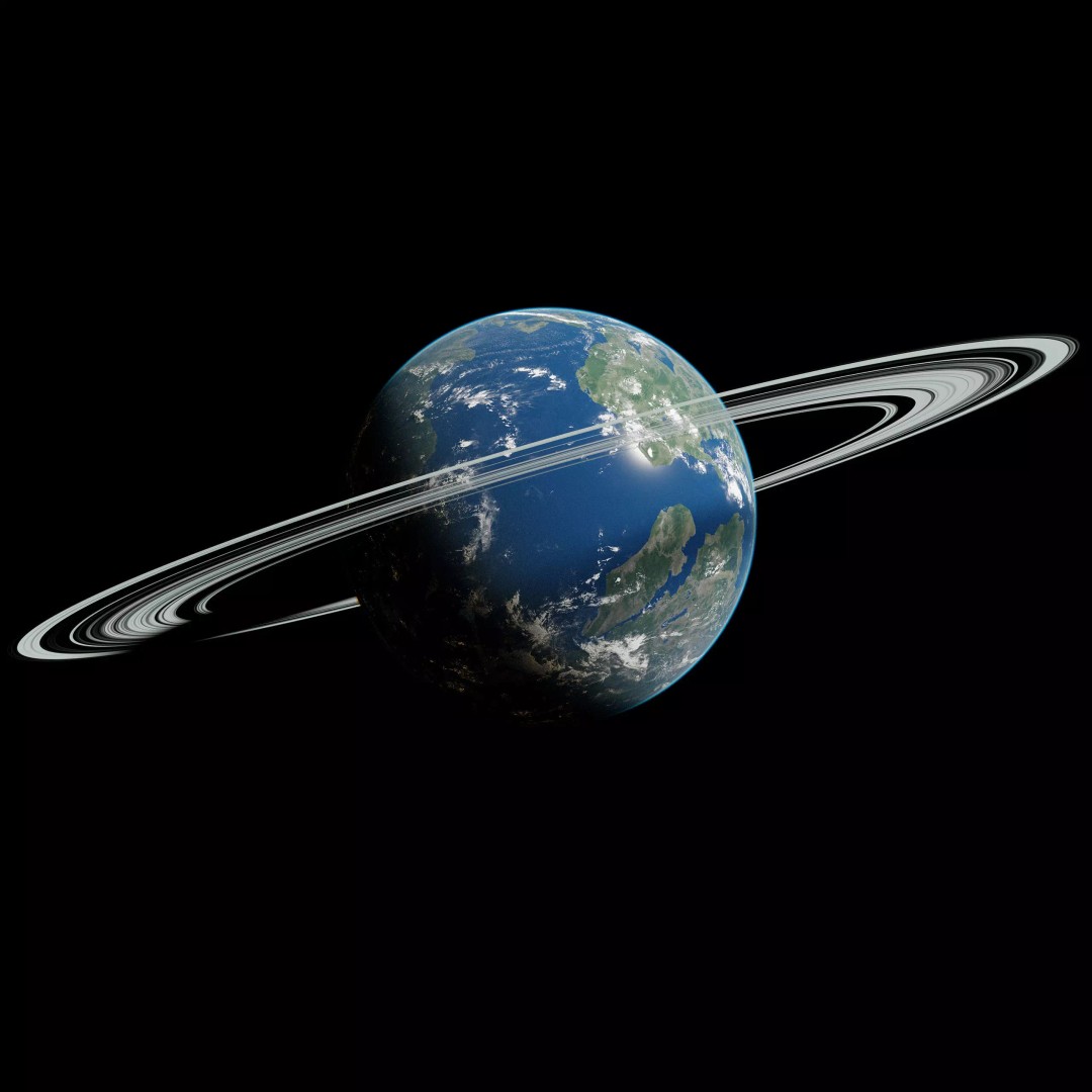 Planet Europa 3D Model – Ultra-Realistic Space Asset, Blender - View 3