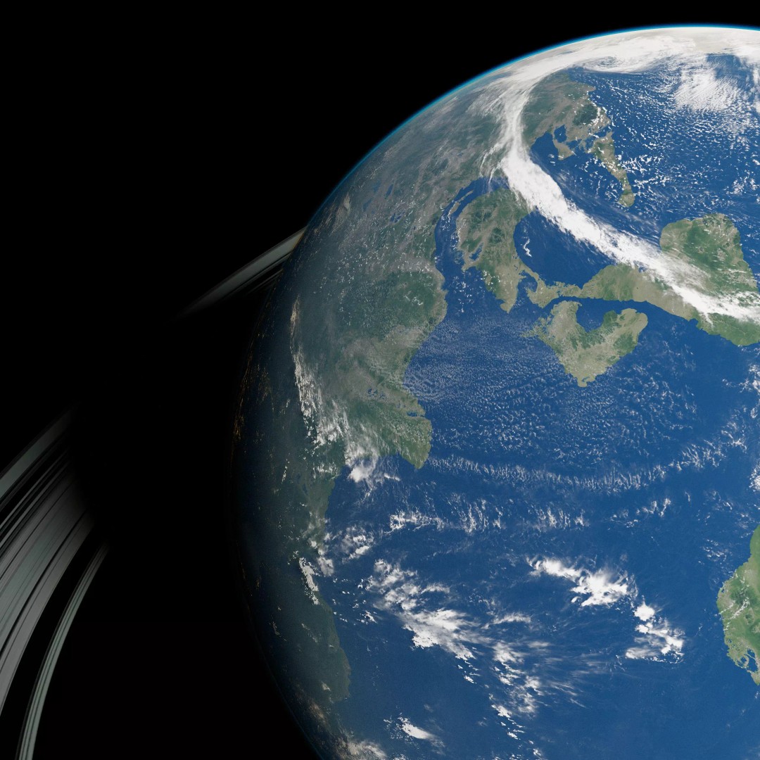 Planet Europa 3D Model – Ultra-Realistic Space Asset, Blender - View 5