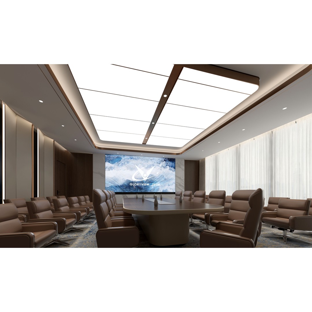Office Interior 3D Model – Modern Conference Room, FBX & OBJ - View 3