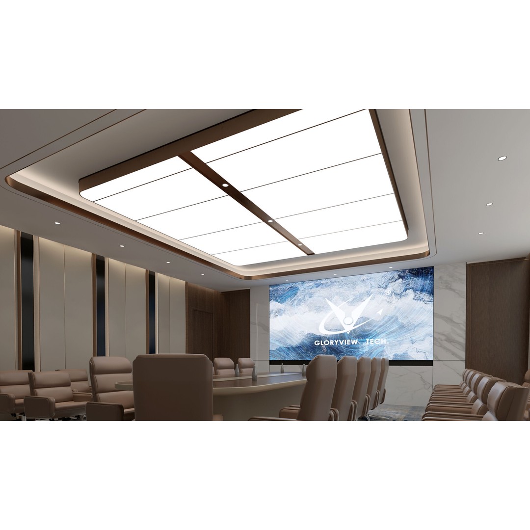 Office Interior 3D Model – Modern Conference Room, FBX & OBJ - View 4