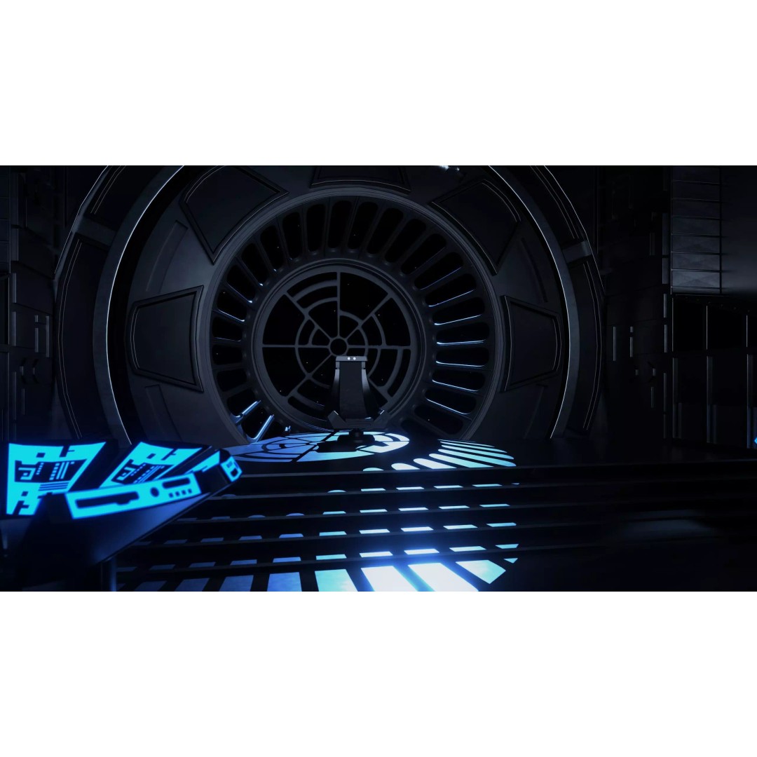 Emperor's Throne Room 3D Model – Sci-Fi Environment, Blender - View 5