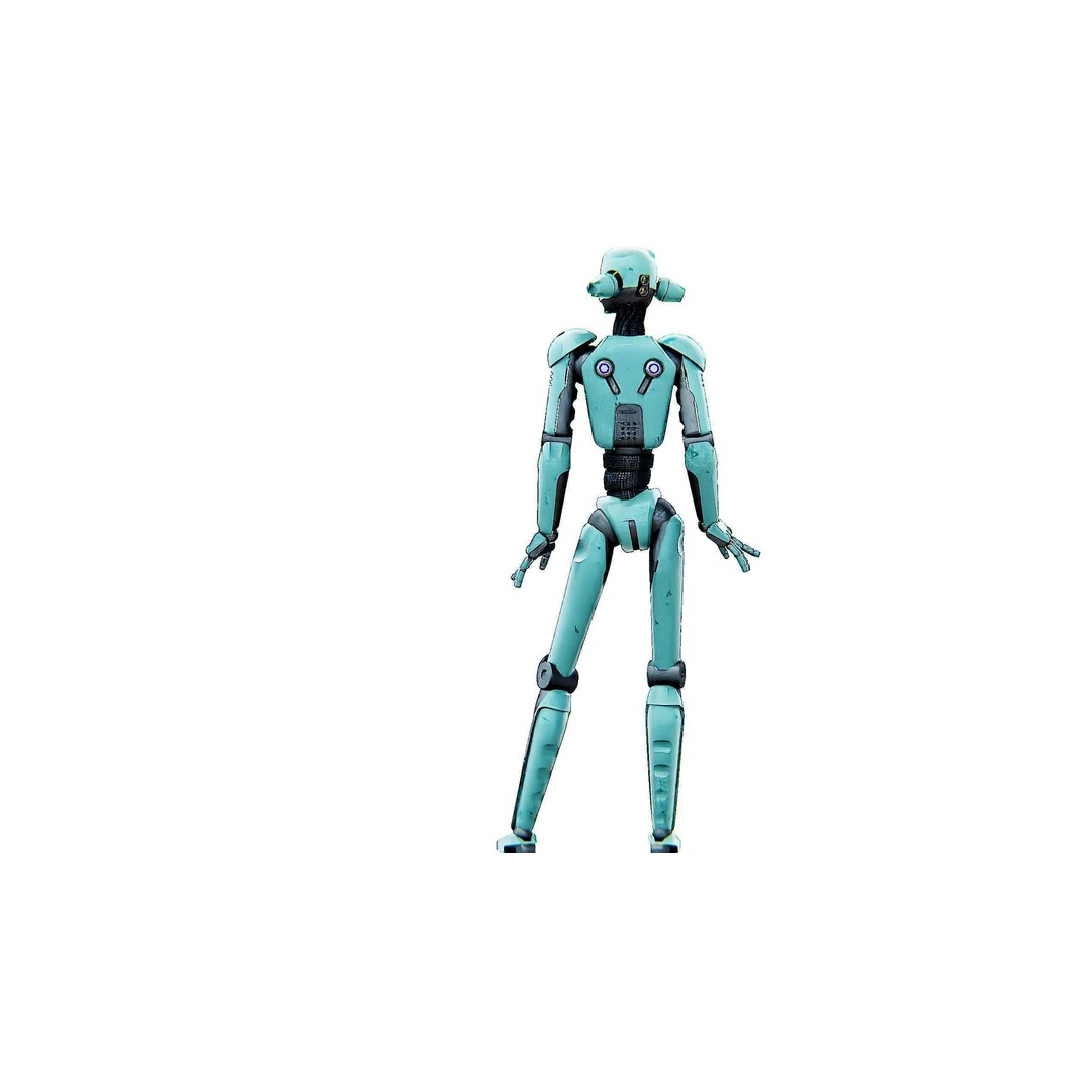 ANDROID JUNO FEMALE B 3D Model – Rigged Sci-Fi Character for Unity & Unreal - View 12
